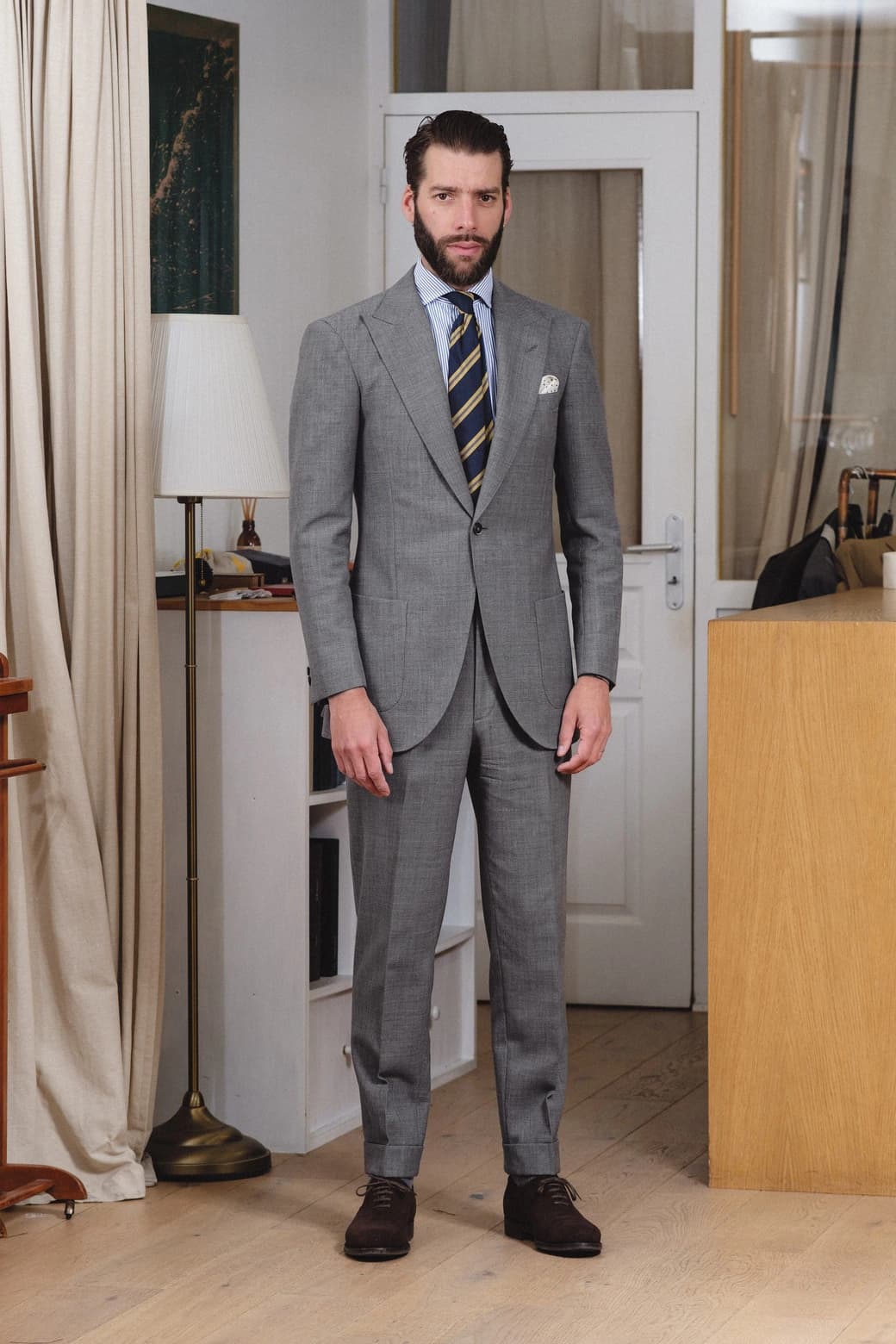 Collection Business - Costume gris